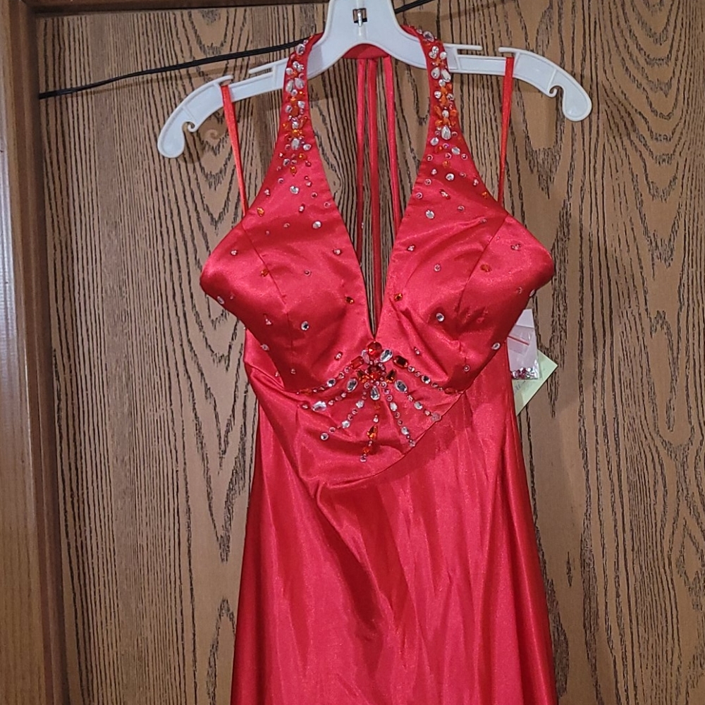Red dress